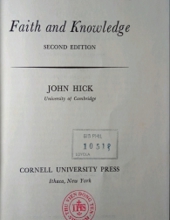 FAITH AND KNOWLEDGE