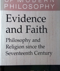 EVIDENCE AND FAITH