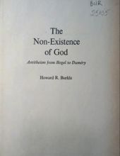 THE NON-EXISTENCE OF GOD