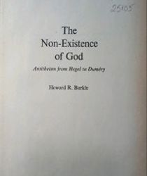 THE NON-EXISTENCE OF GOD