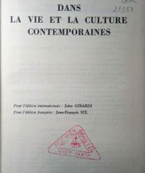 L'ATHÉISME DANS LA VIE ET LA CULTURE CONTEMPORAINES