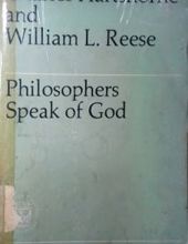 PHILOSOPHERS SPEAK OF GOD