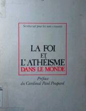 LA FOI ET L'ATHÉISME DANS LE MONDE