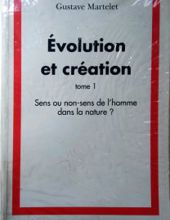 ÉVOLUTION ET CRÉATION