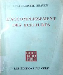 L'ACCOMPLISSEMENT DES ÉCRITURES