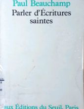 PARLER D'écritures SAINTES