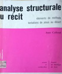 L'ANALYSE  STRUCTURALE DU RÉCIT