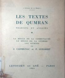 LES TEXTES DE QUMRAN