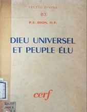 DIEU UNIVERSEL ET PEUPLE ÉLU