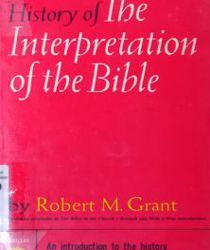 THE SHORT HISTORY OF THE INTERPRETATION OF THE BIBLE