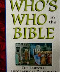 WHO's WHO IN THE BIBLE