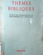 THÈMES BIBLIQUES