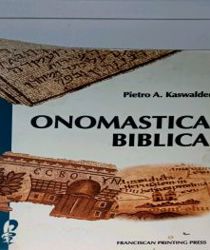 ONOMASTICA BIBLICA