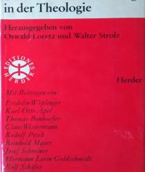 DIE HERMENEUTISCHE FRAGE IN DER THEOLOGIE