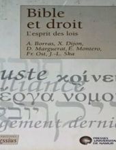 BIBLE ET DROIT: L'esprit DES LOIS