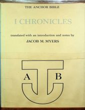  THE ANCHOR BIBLE: I CHRONICLES