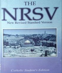THE HOLY BIBLE: NEW REVISED STANDARD VERSION, CATHOLIC EDITION