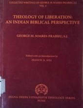 THEOLOGY OF LIBERATION: AN INDIAN BIBLICAL PERSPECTIVE