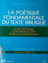 LA POÉTIQUE FONDAMENTALE DU TEXTE BIBLIQUE