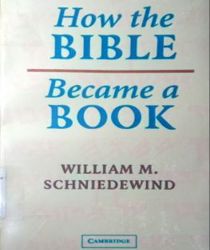 HOW THE BIBLE BECAME A BOOK