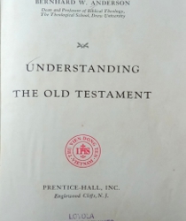 UNDERSTANDING THE OLD TESTAMENT (Sách thất lạc)