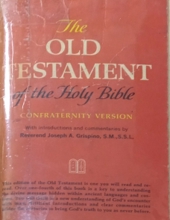 THE OLD TESTAMENT OF THE HOLY BIBLE