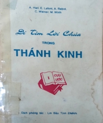 ĐI TÌM LỜI CHÚA TRONG THÁNH KINH. CỰU ƯỚC