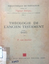 THÉOLOGIE DE L'ancien TESTAMENT