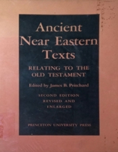 ANCIENT NEAR EASTERN TEXTS