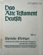 DAS ALTE TESTAMENT DEUTSCH