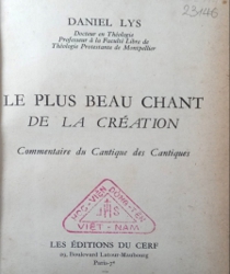 LE PLUS BEAU CHANT DE LA CRÉATION