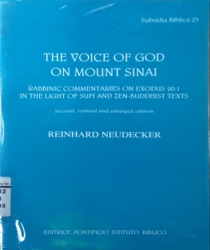 THE VOICE OF GOD ON MOUNT SINAI