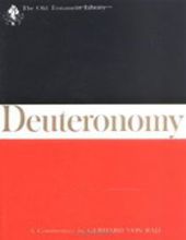 DEUTERONOMY: A COMMENTARY 