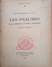 LES PSAUMES