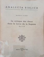 LA CRITIQUE DES DIEUX DANS LE LIVRE DE LA SAGESSE (Sg 13-15)