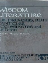 WISDOM LITERATURE