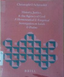 HISTORY, JUSTICE, AND THE AGENCY OF GOD