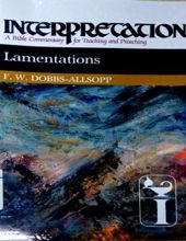 INTERPRETATION: LAMENTATIONS