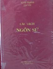 CÁC SÁCH NGÔN SỨ