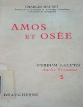 AMOS ET OSÉE