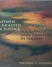 YAHWEH IS EXALTED IN JUSTICE