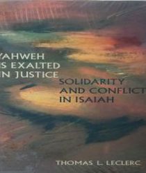 YAHWEH IS EXALTED IN JUSTICE