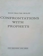 CONFRONTATIONS WITH PROPHETS