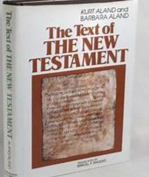 THE TEXT OF THE NEW TESTAMENT 