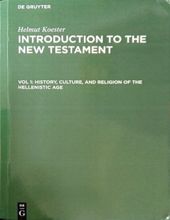 INTRODUCTION TO THE NEW TESTAMENT