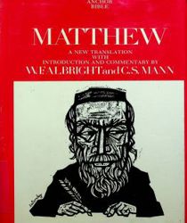  THE ANCHOR BIBLE: MATTHEW