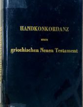 HANDKONKORDANZ ZUM GRIECHISCHEN NEUEN TESTAMENT