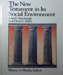 THE NEW TESTAMENT IN ITS SOCIA; ENVIRONMENT 