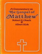 A COMMENTARY ON THE GOSPEL OF MATTHEW 