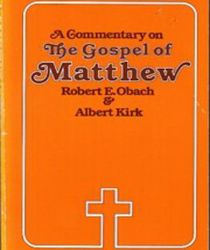 A COMMENTARY ON THE GOSPEL OF MATTHEW 